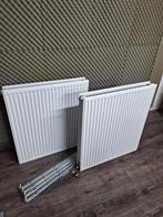 2 radiatoren wit 80x90, Doe-het-zelf en Bouw, 60 tot 150 cm, Gebruikt, 80 cm of meer, Radiator