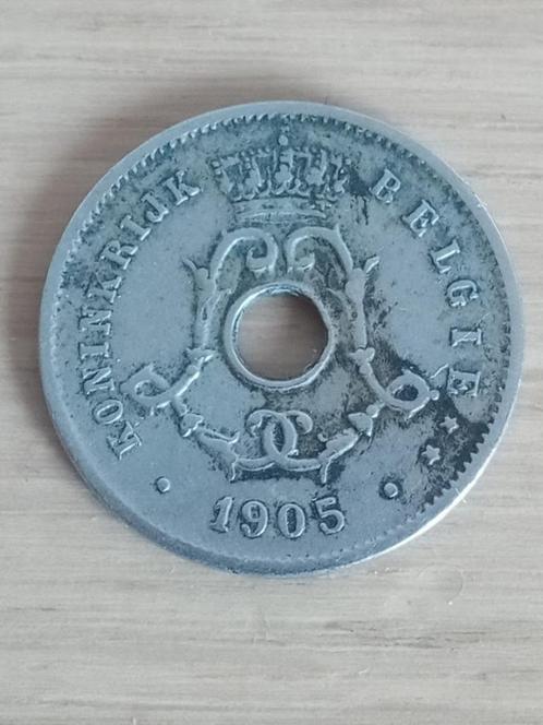 BELGIE 5 Centiemen 1905 Vlaams, Postzegels en Munten, Munten | België, Losse munt, Overig, Ophalen of Verzenden
