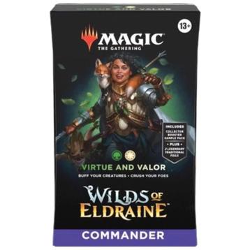 ✅ Wilds of Eldraine Commander Deck: Virtue and Valor ✅
