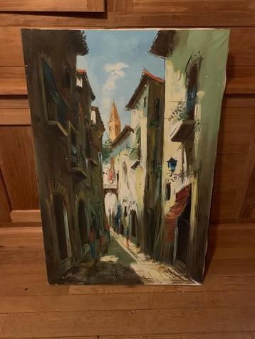 Schilderij gesigneerd Lucas beschikbaar voor biedingen