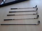 Set van 5 bijzondere golfclubs., Sport en Fitness, Golf, Ophalen, Zo goed als nieuw, Set