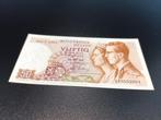 Topkwaliteit fdc 50 francs Esselen !!, Postzegels en Munten, Los biljet, Ophalen of Verzenden