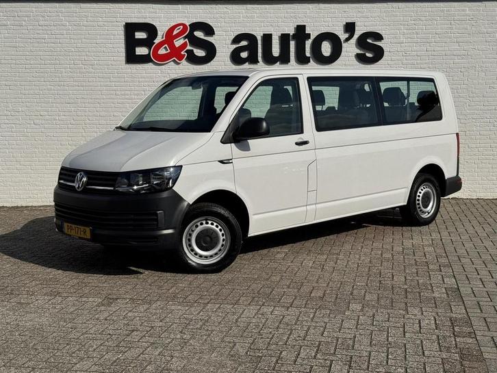 Volkswagen Transporter Kombi T6 2.0 TDI 9 persoons Cruise co, Auto's, Bestelwagens en Lichte vracht, Bedrijf, ABS, Airconditioning