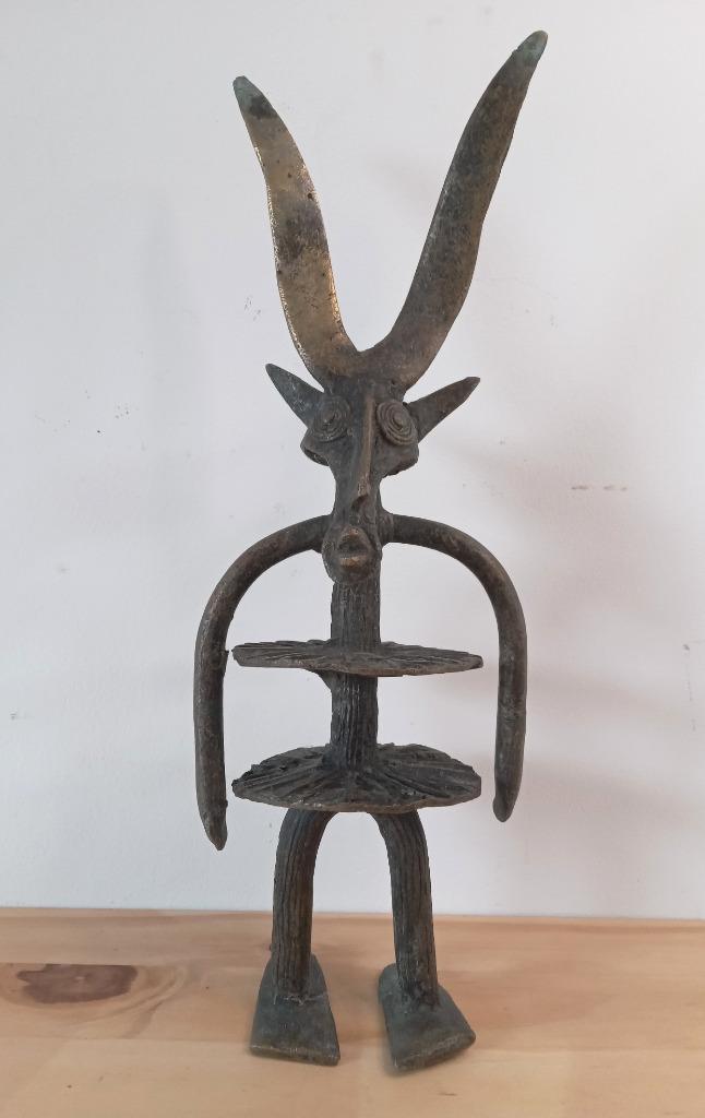 Bronze Bobo (ou Bobo-Dioula) du Burkina Faso, Antiek en Kunst, Kunst | Niet-Westerse kunst, Verzenden