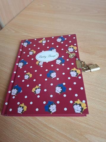 Betty Boop gesigneerd notitieboek beschikbaar voor biedingen