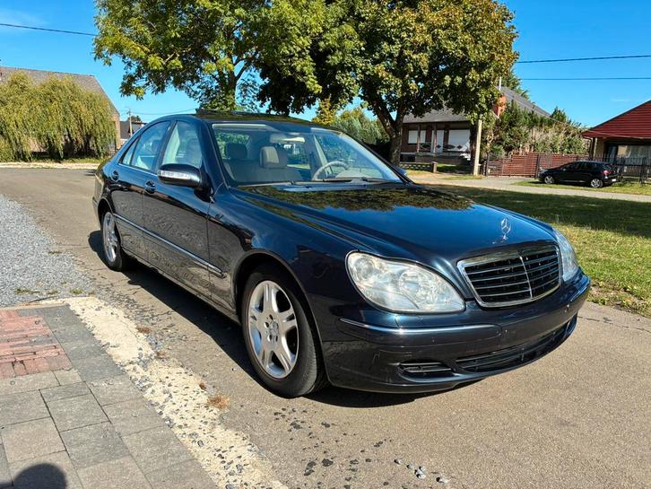 2005 MERCEDES S320 CDI // Verkoop met ONDERHOUD / 4650,- EUR, Auto's, Mercedes-Benz, Bedrijf, Te koop, S-Klasse, ABS, Airbags