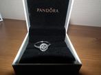 Bague Pandora (scintillante) taille Eur: 64, Bijoux, Sacs & Beauté, Bagues, Comme neuf, Argent, Avec strass, Femme