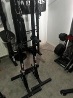 Rack a squat et a bench neuf, Sports & Fitness, Enlèvement, Neuf, Jambes