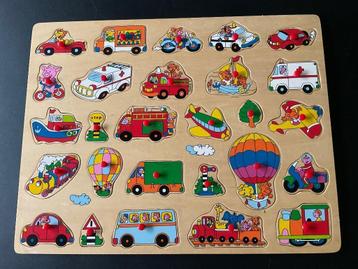Kinderpuzzel Voertuigen beschikbaar voor biedingen