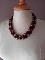 Collier brun Les Cordes, Bijoux, Sacs & Beauté, Enlèvement ou Envoi, Comme neuf