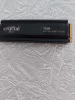 crucial T500 SSD 2TB PCIe gen 4 nvme m.2 with heatsink, Ophalen, Intern, SSD, Nieuw