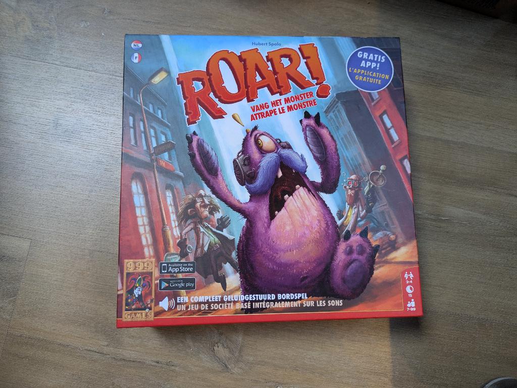 Roar! Gezelschapspel, Hobby en Vrije tijd, Ophalen, Zo goed als nieuw