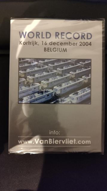 DVD World Record VanBiervliet 16 decembre 2004 beschikbaar voor biedingen