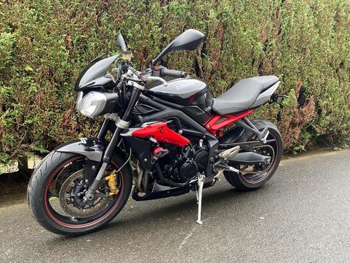 Triumph - STREET TRIPLE R, Motos, Motos | Triumph, Entreprise, Naked bike, plus de 35 kW, 3 cylindres, Enlèvement ou Envoi