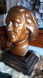Buste Franz Liszt van Richard de meyer Gent beeld, Ophalen, Zo goed als nieuw, Mens