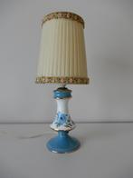 Vintage Italiaans lampadaire met porseleinen voet, Huis en Inrichting, Lampen | Vloerlampen, Ophalen of Verzenden