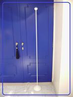 DESIGN LED Uplighter , witte afwerking , met vloerschakeleer, Ophalen, Metaal of Aluminium, DESIGN, Led