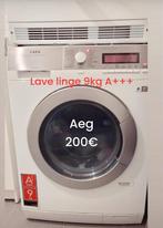 Lave linge AEG 9kg A+++ -50%, Elektronische apparatuur, Was-droogcombinaties, Ophalen, Refurbished