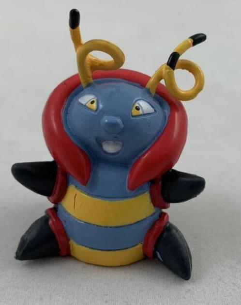 Figurine Pokémon Volbeat Poupée 5cm Nintendo 2006 PVC n313, Collections, Jouets miniatures, Utilisé, Enlèvement ou Envoi