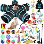 kattentunnel met spelgoed set GRATIS LEVERING, Dieren en Toebehoren, Overig speelgoed, -, Verzenden, -