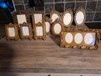 fotokaders, goud gepatineerd, Huis en Inrichting, Woonaccessoires | Lijsten, Ophalen of Verzenden, Gebruikt