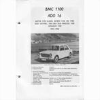 BMC 1100 Ado 16 Vraagbaak losbladig 1962-1966 #4 Nederlands, Boeken, Auto's | Boeken, Gelezen, Ophalen of Verzenden