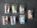 Lot van 7 stuks drinkglazen  DISNEY --Pixar--Amora, Verzenden, Zo goed als nieuw