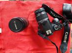 Canon Reflex EOS Rebel XSI + Lent 55-250 mm, Audio, Tv en Foto, Fotocamera's Analoog, Ophalen, Gebruikt, Spiegelreflex, Canon