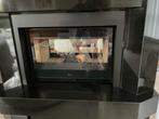 Houtkachel lacunza nickel 800 doorkijk, Huis en Inrichting, Ophalen, Houtkachel, Zo goed als nieuw, Inbouw