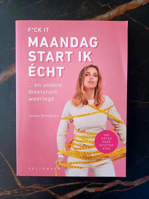 Celien Rombouts - F*ck it, maandag start ik écht, Boeken, Gezondheid, Dieet en Voeding, Nieuw, Ophalen of Verzenden