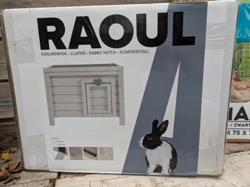 Konijnen hok Raoul  beschikbaar voor biedingen