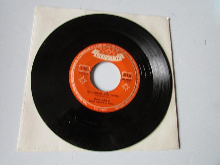 MARCEL AMONT, ELLE AURAIT BIEN VOULU, SINGLE, Cd's en Dvd's, Vinyl Singles, Gebruikt, Single, Pop, 7 inch, Ophalen of Verzenden