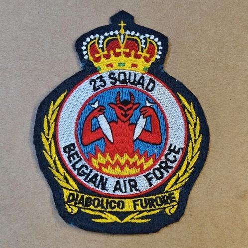 23 SQN Kleine Brogel, Verzamelen, Militaria | Algemeen, Luchtmacht, Embleem of Badge, Ophalen of Verzenden