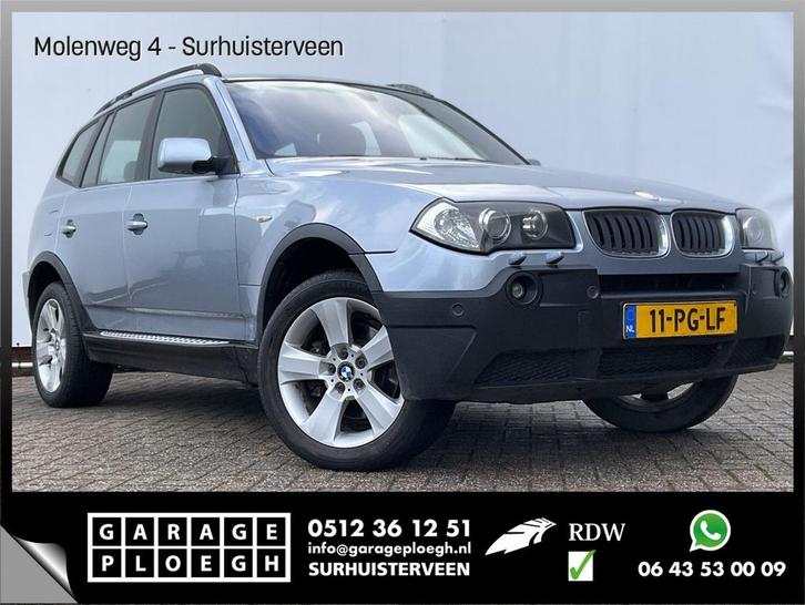 BMW X3 3.0D Executive 6-Cilinder 4x4 Automaat Trekhaak Leer, Auto's, BMW, Bedrijf, X3, 4x4, ABS, Airbags, Alarm, Boordcomputer