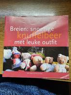 Breien: snoezige knuffebeer met outfit, Patroon of Boek, Breien, Verzenden