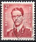 Belgie 1953 - Yvert/OBP 925 - Koning Boudewijn met bril (ST), Postzegels en Munten, Verzenden, Koninklijk huis, Gestempeld, Gestempeld