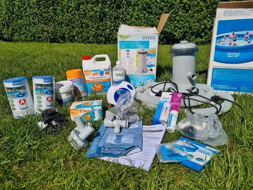 Intex zwembad Easy Set 366cmx91cm incl alle toebehoren, Tuin en Terras, Zwembaden, Zo goed als nieuw, Ophalen