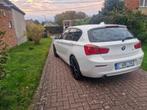 bmw 116i 75dkm 2016 euro6 benzine 1j garantie, Auto's, BMW, Wit, 5 deurs, 3 cilinders, 80 kW