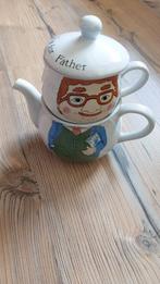 Vintage théière et tasse, Ophalen of Verzenden, Zo goed als nieuw