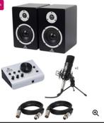 Devine Studio Set – Ideaal voor Podcast / Opnames, Ophalen of Verzenden, Zo goed als nieuw