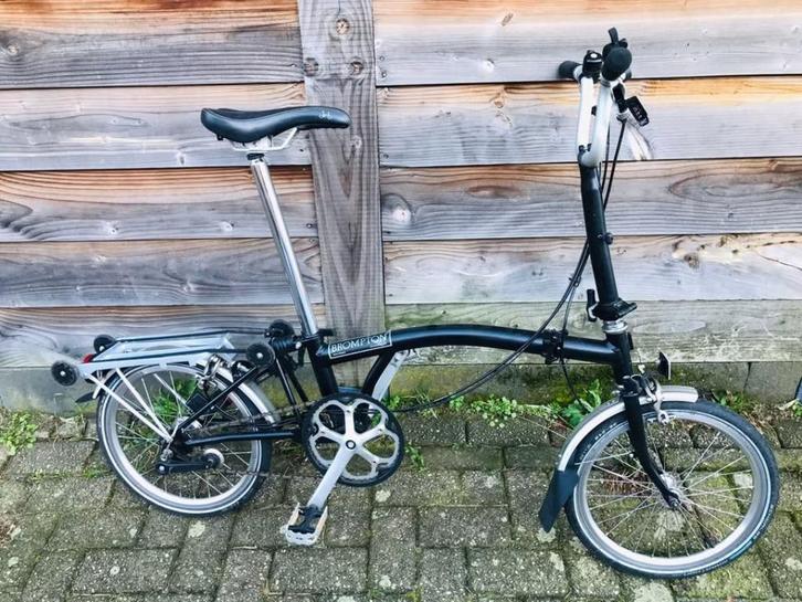 Brompton vouwfiets aangeboden, Fietsen en Brommers, Fietsen | Vouwfietsen, Gebruikt, Brompton, Versnellingen, Ophalen of Verzenden