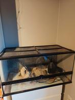 Terrarium 90x45x45, Ophalen, Gebruikt, Terrarium of Paludarium