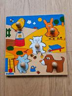 Puzzle en bois animaux - Djeco, Enlèvement, Utilisé, 6 mois à 2 ans, Moins de 10 pièces
