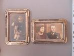 2 antieke kadertjes met foto,s, Verzamelen, Foto's en Prenten, Foto, Ophalen of Verzenden, Zo goed als nieuw, Voor 1940