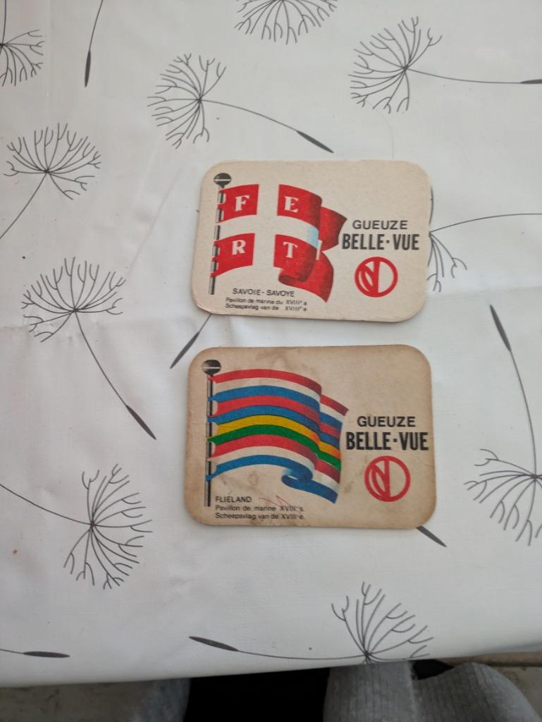 Gueuze belle vue, Ophalen of Verzenden, Zo goed als nieuw, Viltje(s)