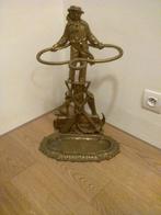 Zeldzame vintage bronzen paraplubak, Antiek en Kunst, Ophalen, Brons