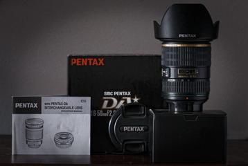 Pentax DA* zoomlens SMC 16-50mmF2.8 AL [IF] SDM beschikbaar voor biedingen