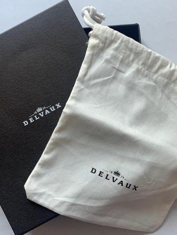 Delvaux doosje en stofzak klein model-origineel-geen inhoud beschikbaar voor biedingen