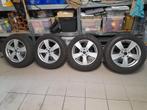 Jantes alu +pneus, Auto-onderdelen, Banden en Velgen, Ophalen, 17 inch, Winterbanden, Band(en)