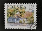 Polen 2000 - landhuis in Żelazowa Wola, Ophalen of Verzenden, Polen, Gestempeld